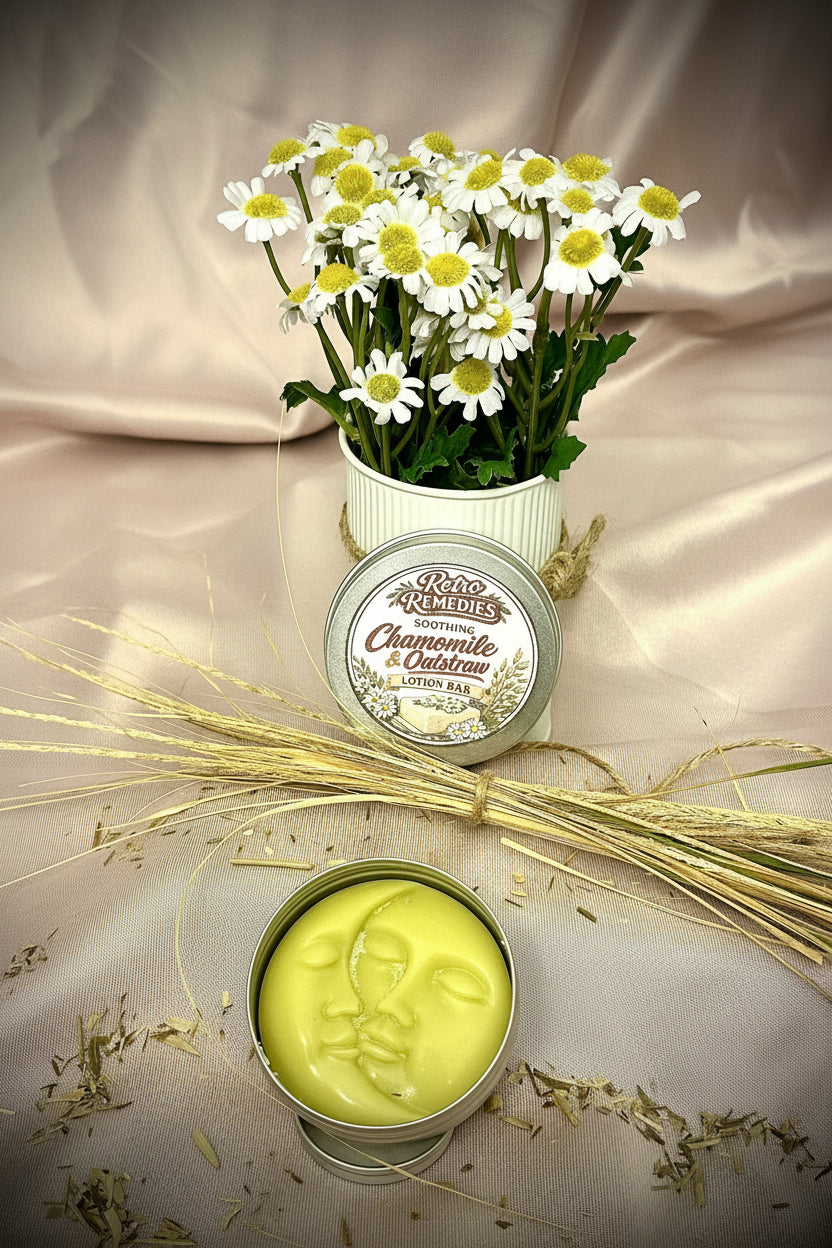 Chamomile & Oatstraw Lotion Bar